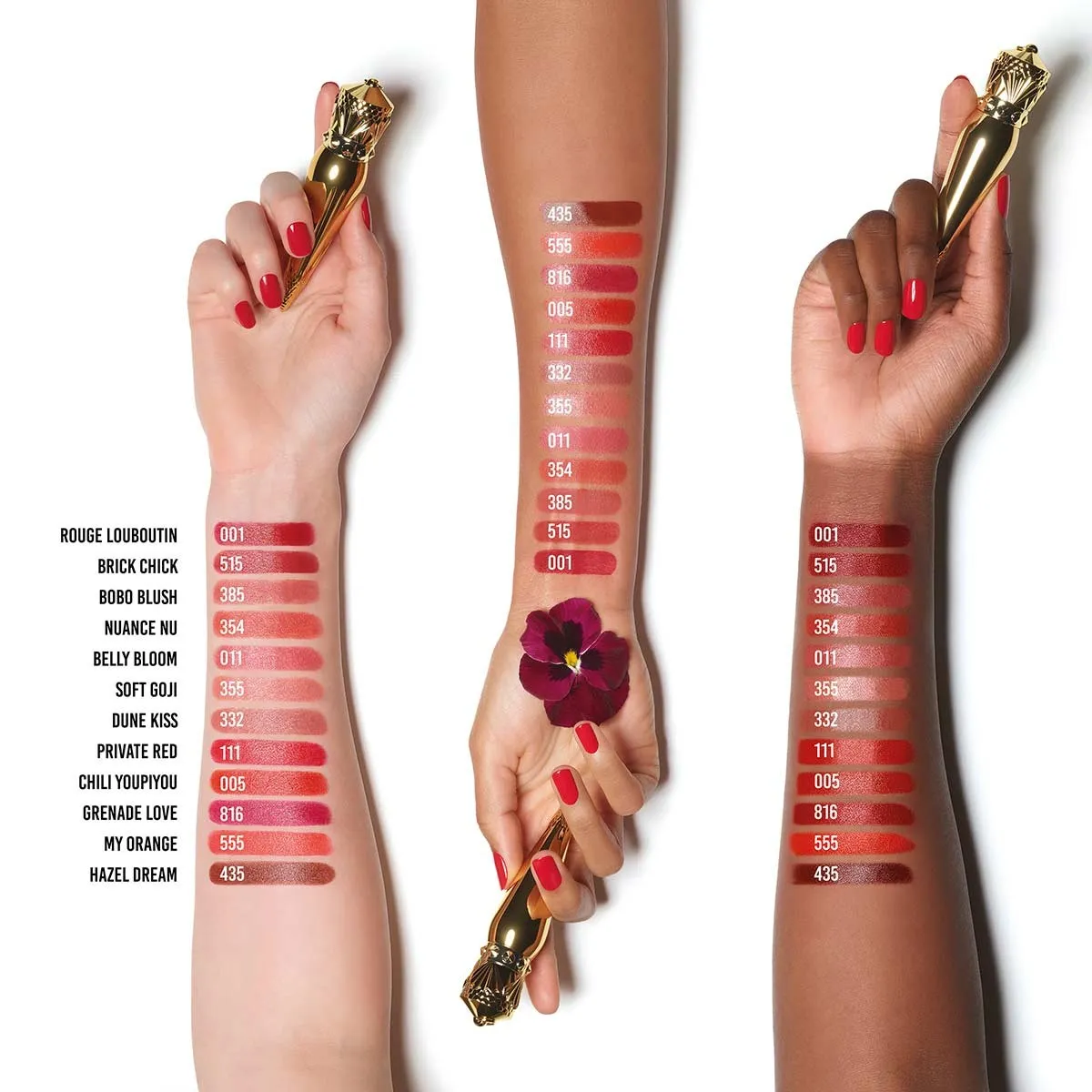 Christian Louboutin Rouge Louboutin Silky Satin – Satin lipstick – Rouge Louboutin 001 - Beauty - alternate view 6